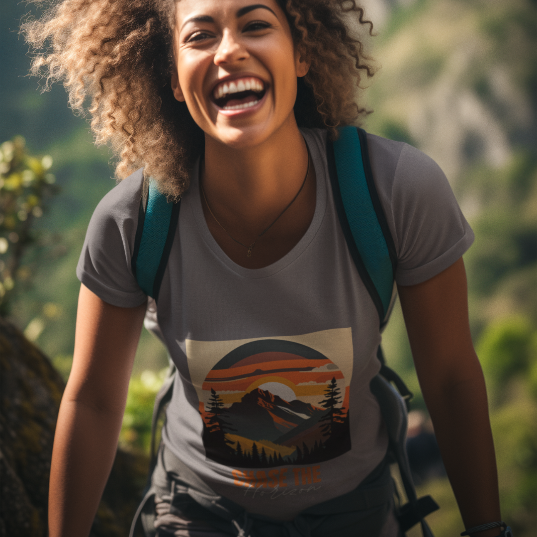 Women’s "Chase the Horizon" Adventure Tee