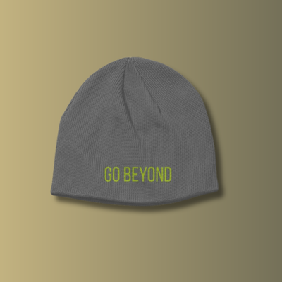 Organic and Sustainable "Go Beyond" Beanie