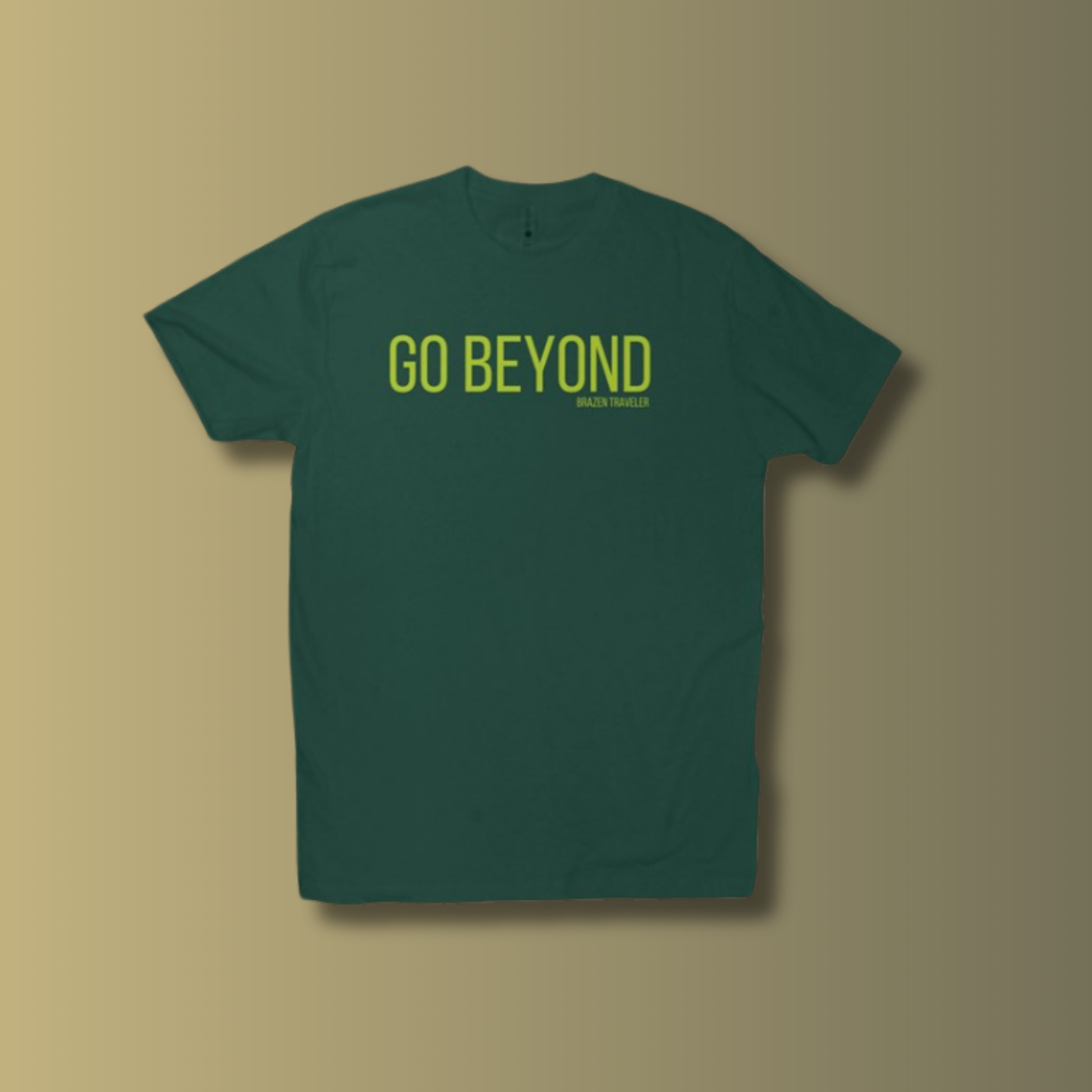 "Go Beyond" Classic Crew Tee