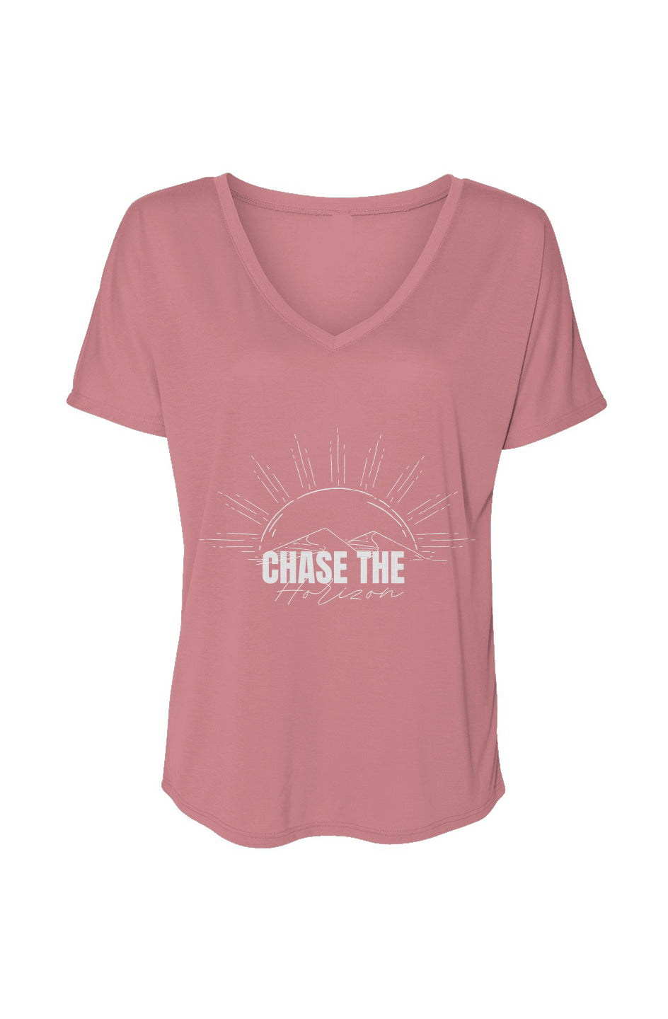 Chase the Horizon Slouchy V-Neck Tee