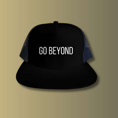 "Go Beyond" Flat Bill Hat