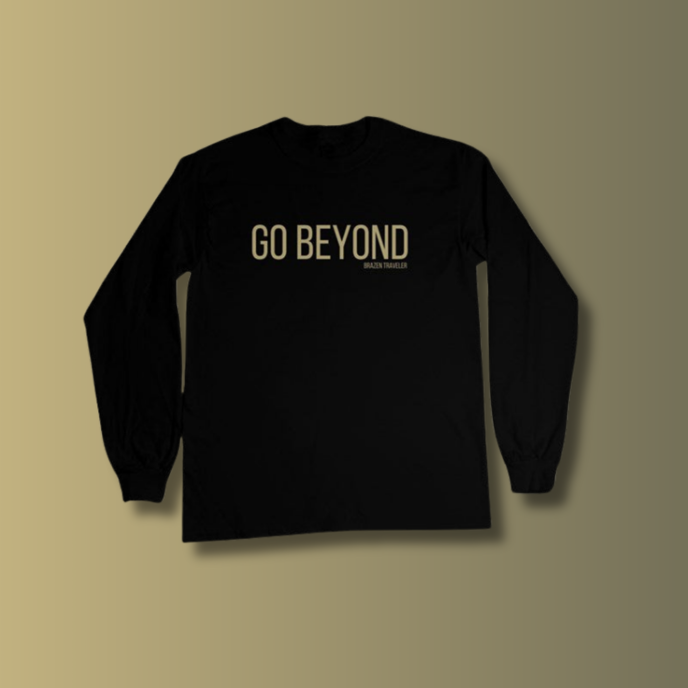 Mens "Go Beyond" Long-Sleeve Tee