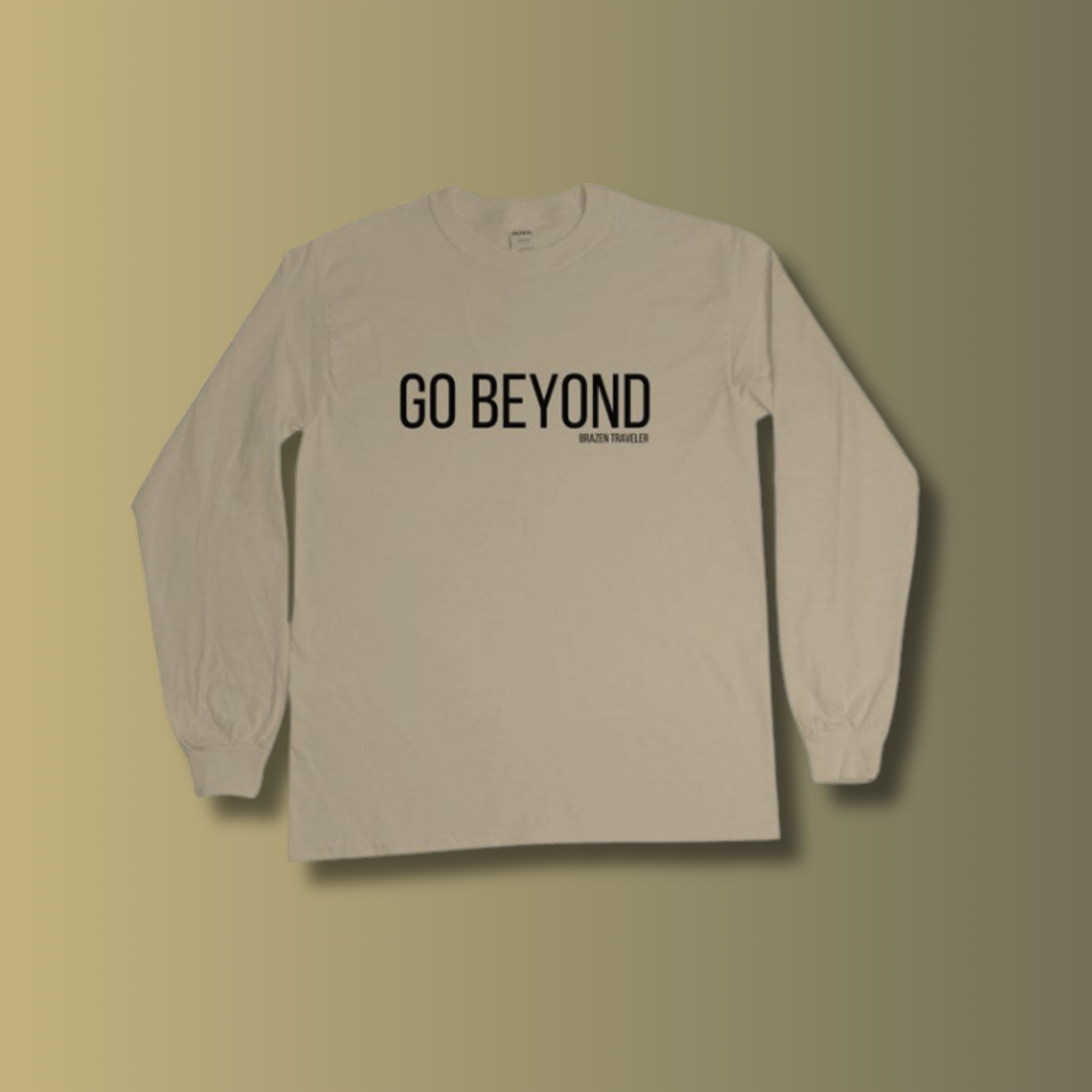 Mens "Go Beyond" Long-Sleeve Tee