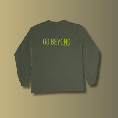 Mens "Go Beyond" Long-Sleeve Tee