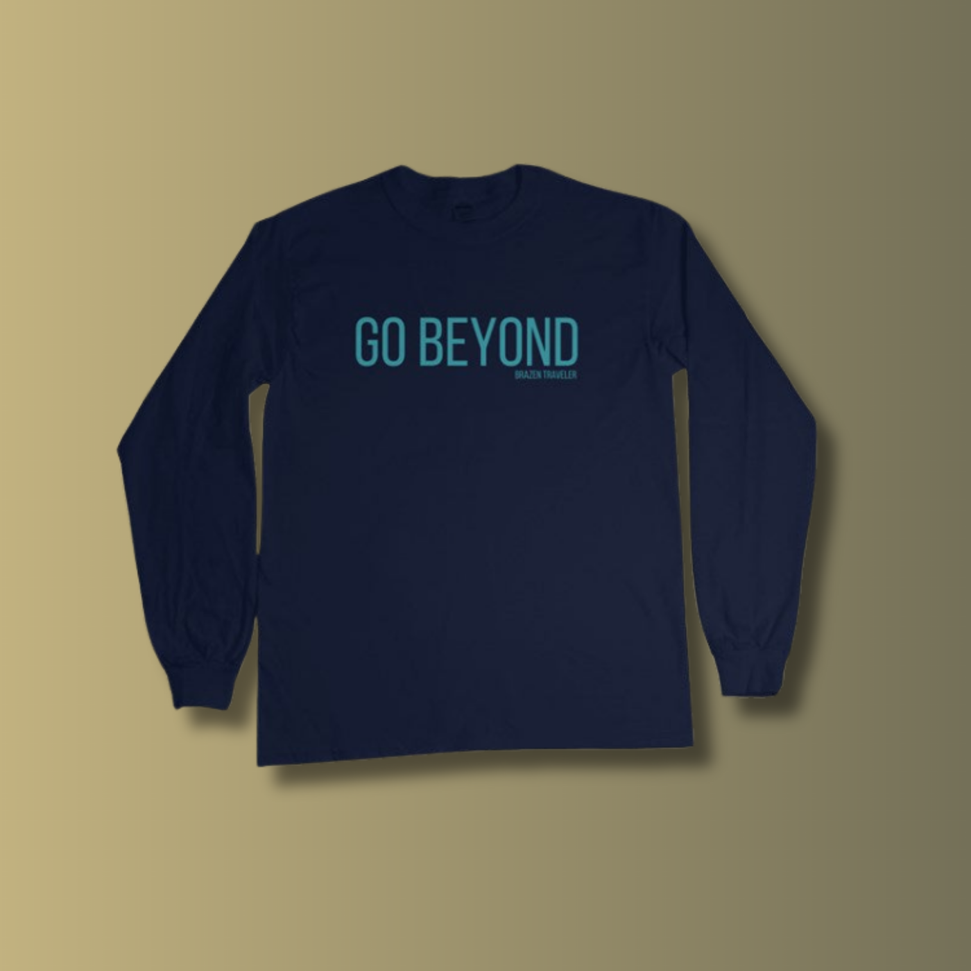 Mens "Go Beyond" Long-Sleeve Tee