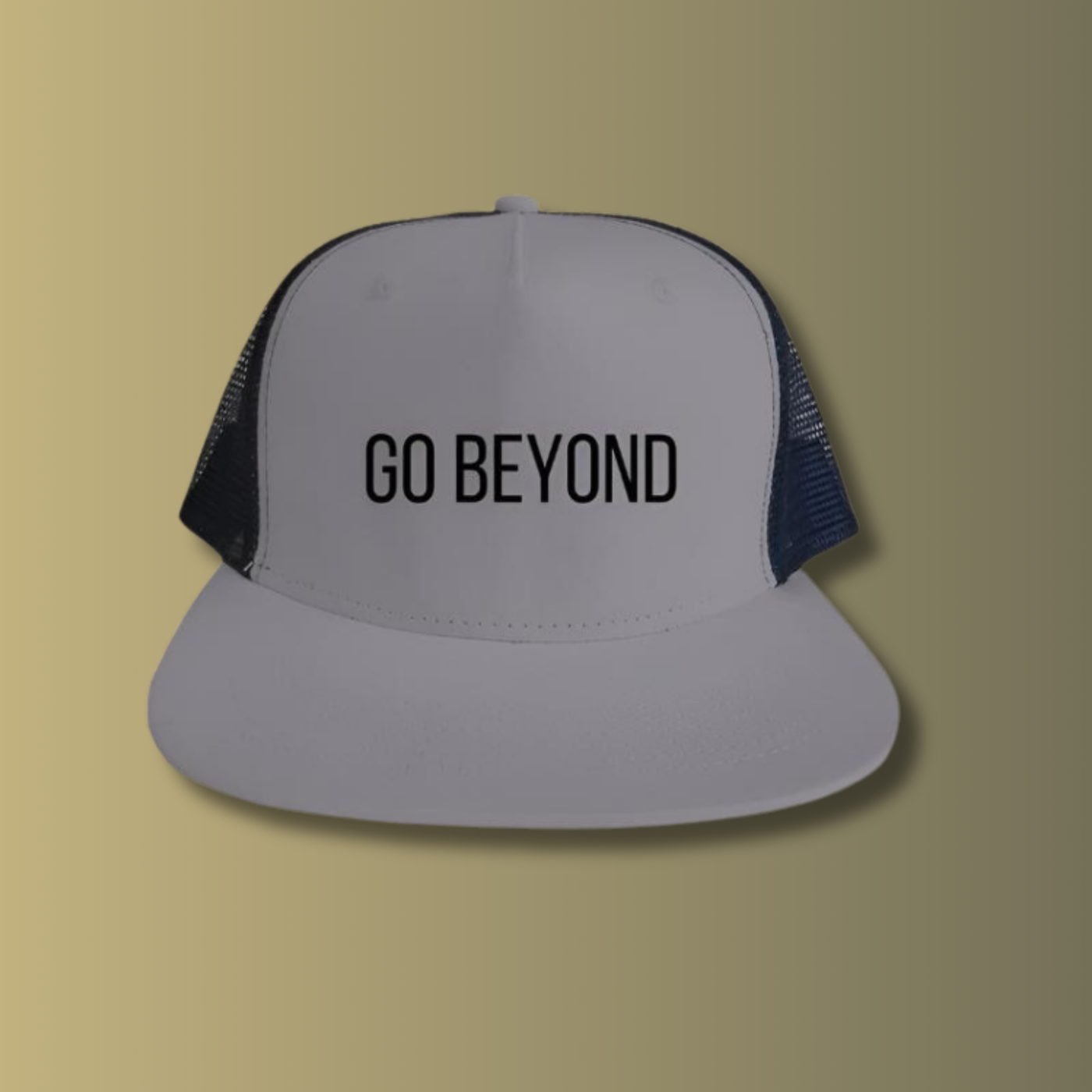 "Go Beyond" Flat Bill Hat