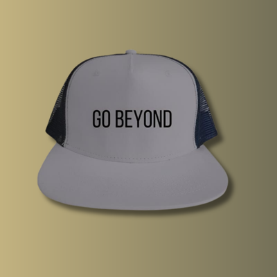 "Go Beyond" Flat Bill Hat