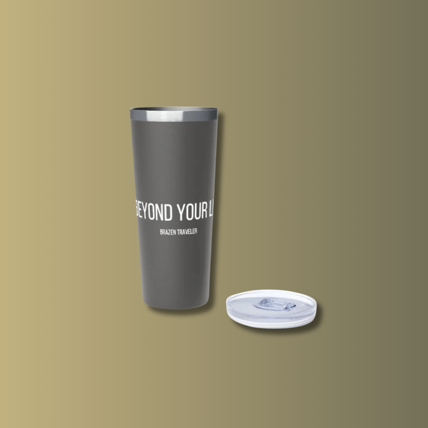 "Go Beyond Your Limits" Tall 22oz Tumbler