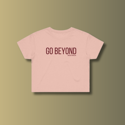 Women's "Go Beyond" Cropped Tee