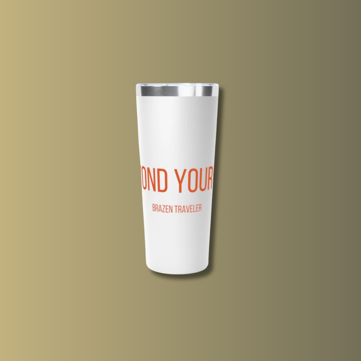 "Go Beyond Your Limits" Tall 22oz Tumbler