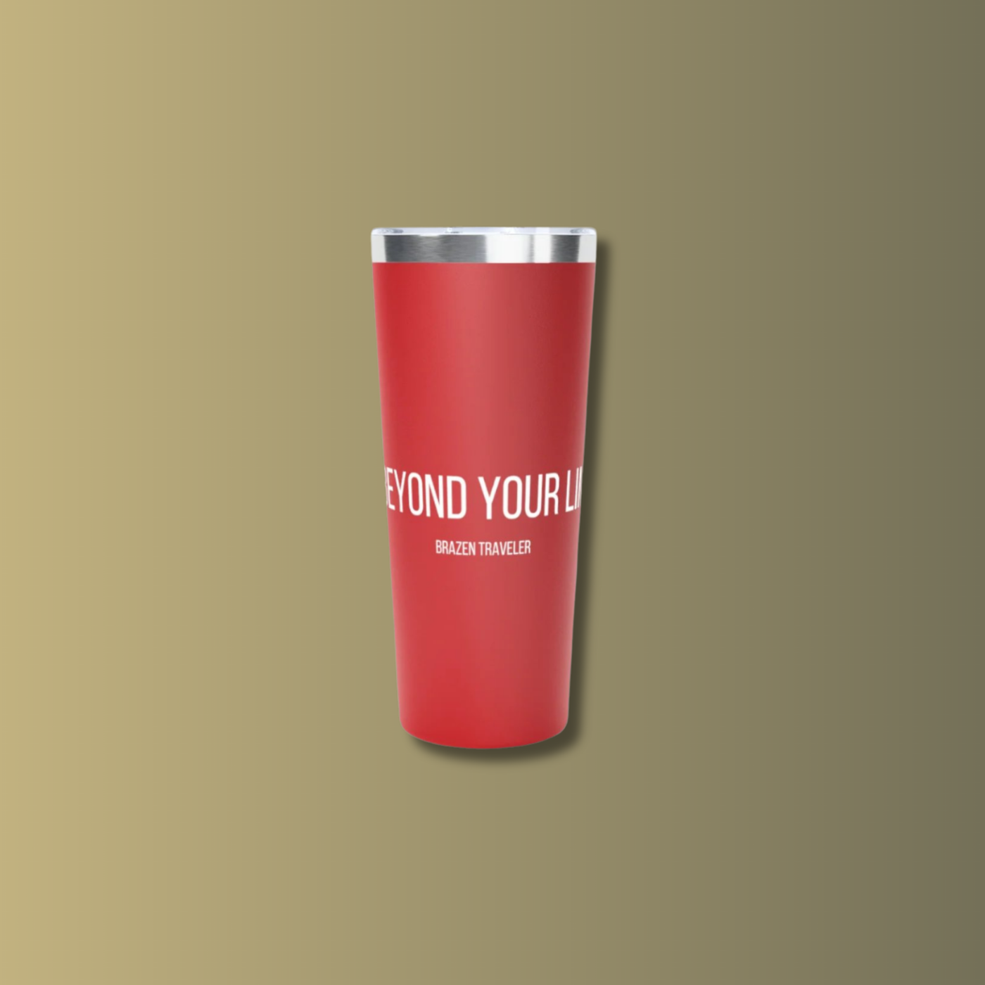 "Go Beyond Your Limits" Tall 22oz Tumbler