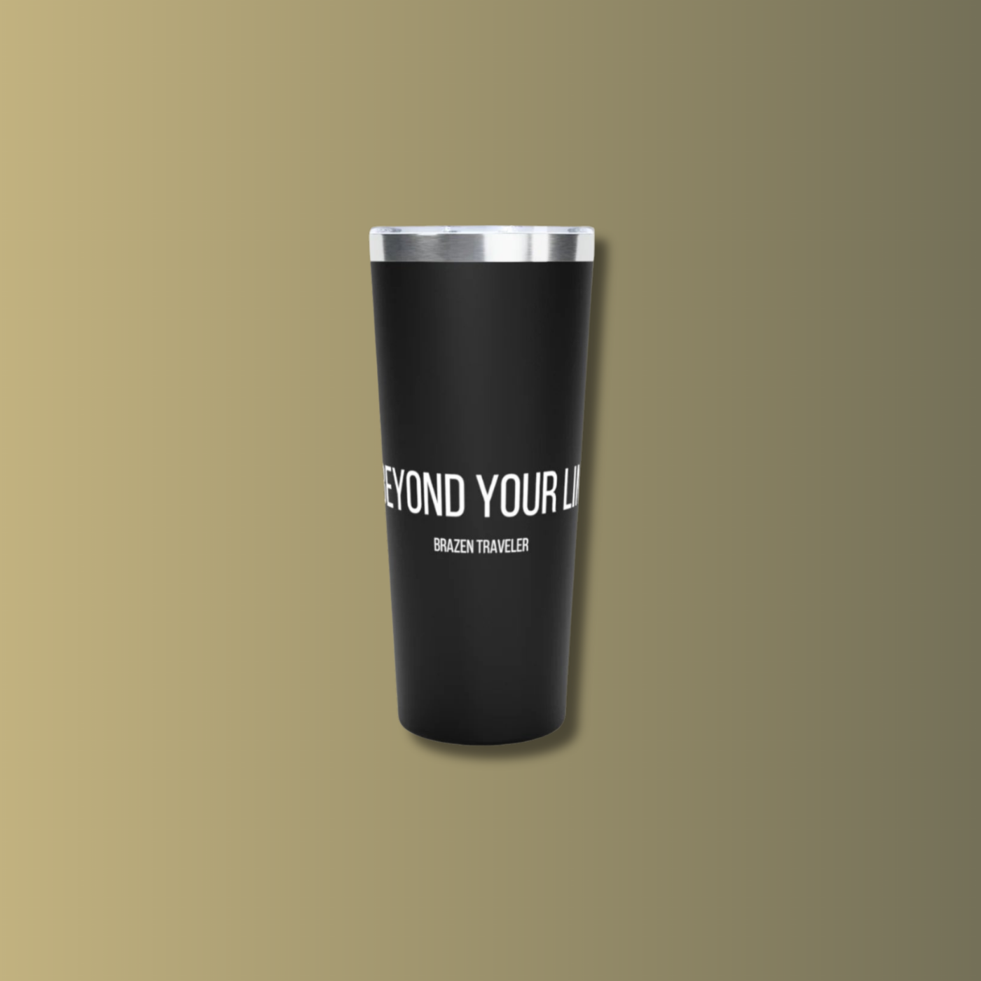 "Go Beyond Your Limits" Tall 22oz Tumbler