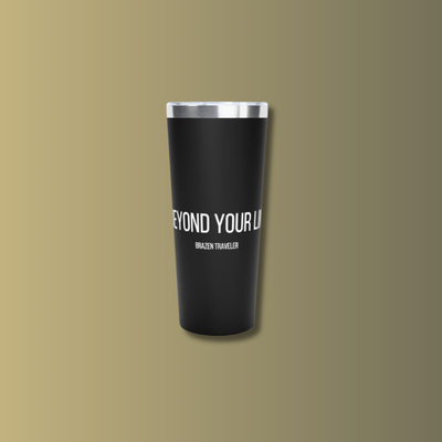 "Go Beyond Your Limits" Tall 22oz Tumbler