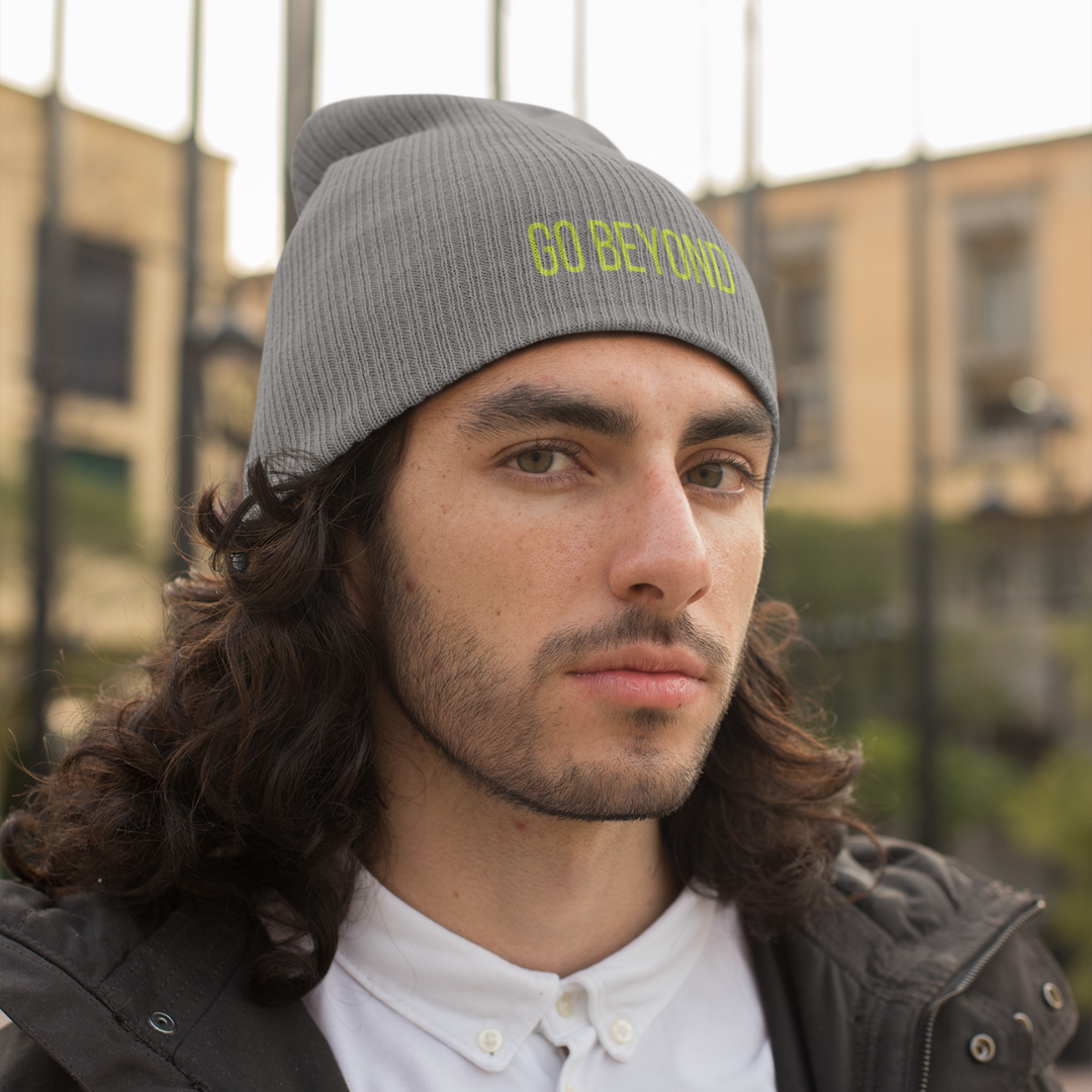 Organic and Sustainable "Go Beyond" Beanie