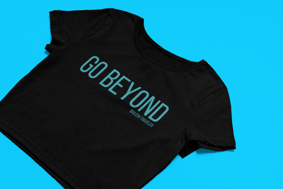 Women's "Go Beyond" Cropped Tee