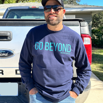 Mens "Go Beyond" Long-Sleeve Tee