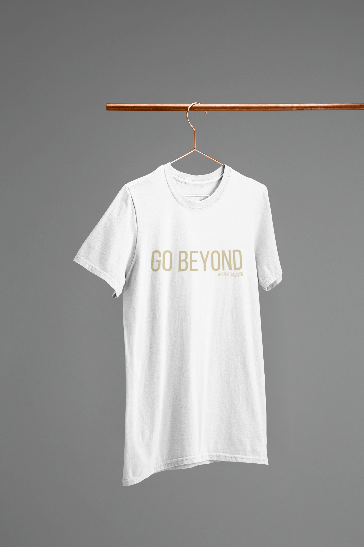 "Go Beyond" Classic Crew Tee