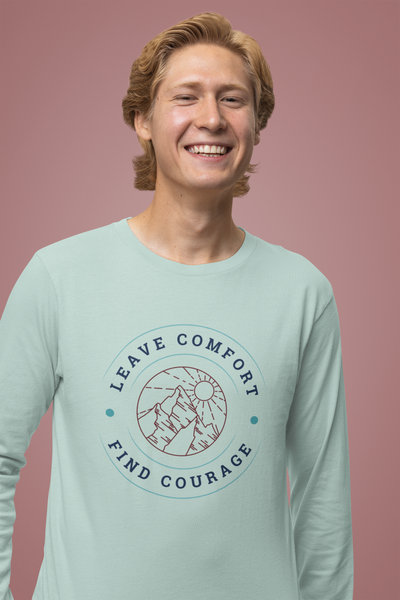 Leave Comfort, Find Courage Adventure Shirt