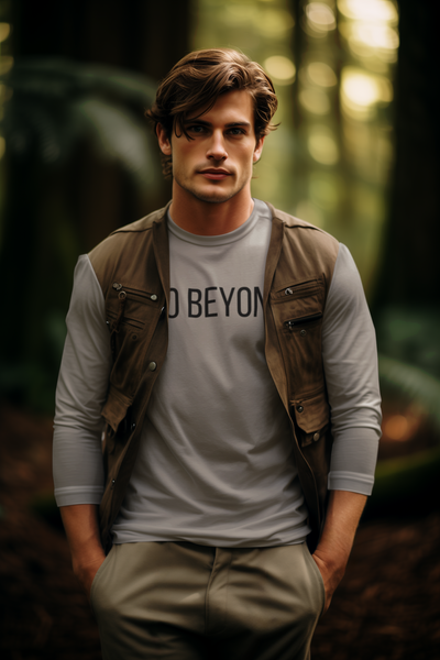 Mens "Go Beyond" Long-Sleeve Tee