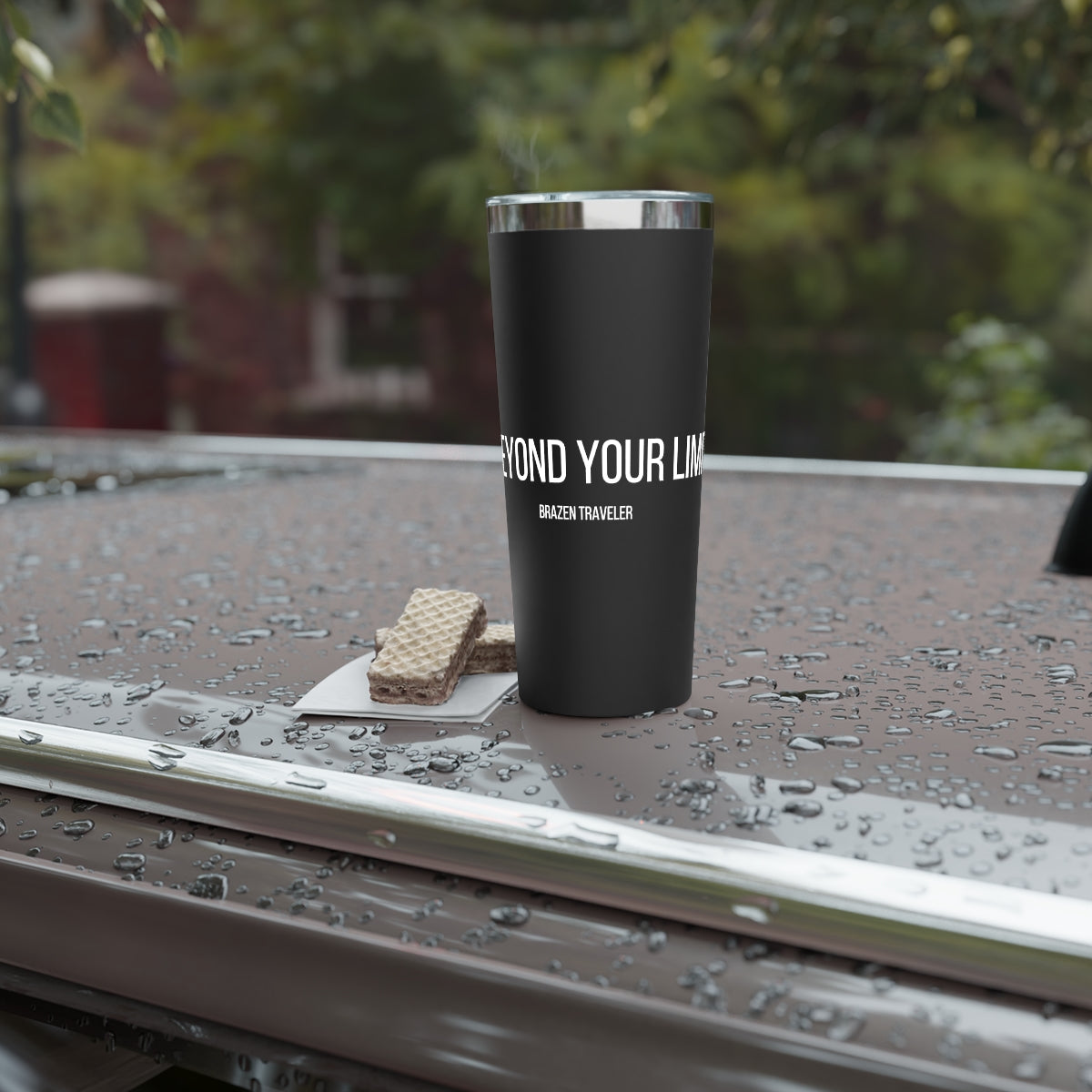 "Go Beyond Your Limits" Tall 22oz Tumbler