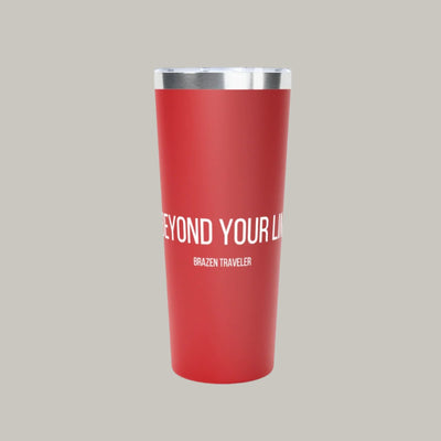 "Go Beyond Your Limits" Tall 22oz Tumbler